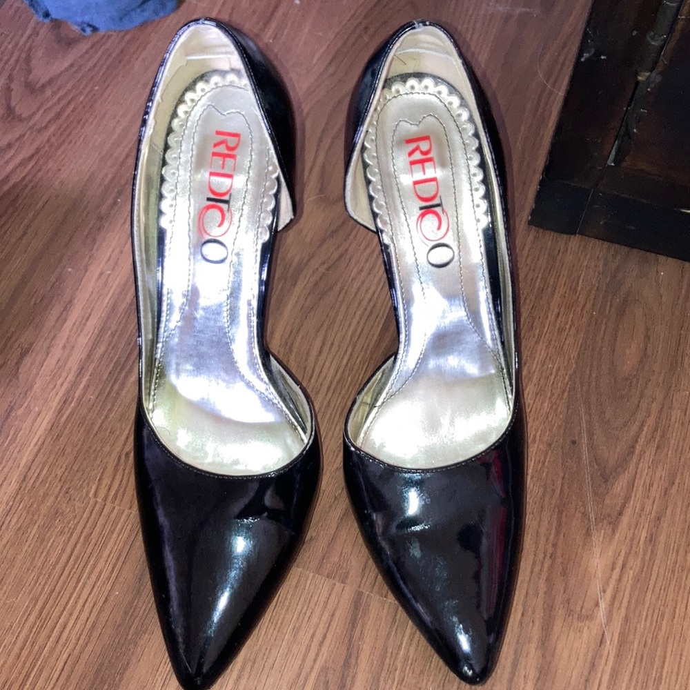 Black high heels